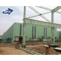 Prefabricated Steel Structures Metal Frame Tire Workshop For Construction